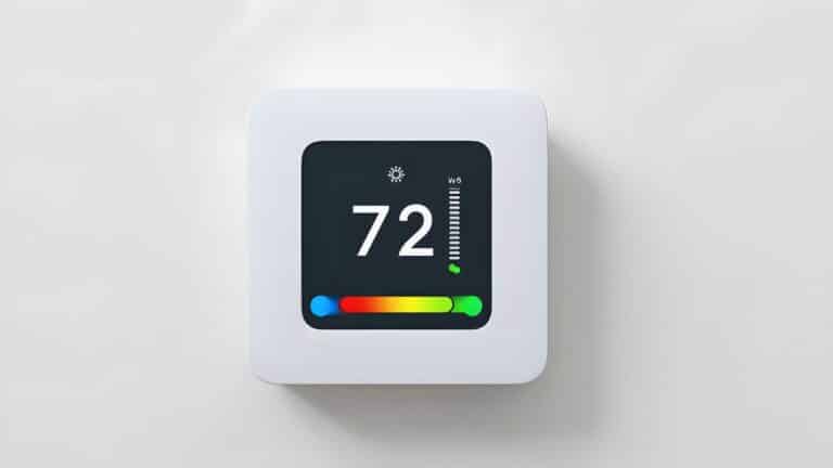 energy-efficiency in michigan thermostat modern house led display